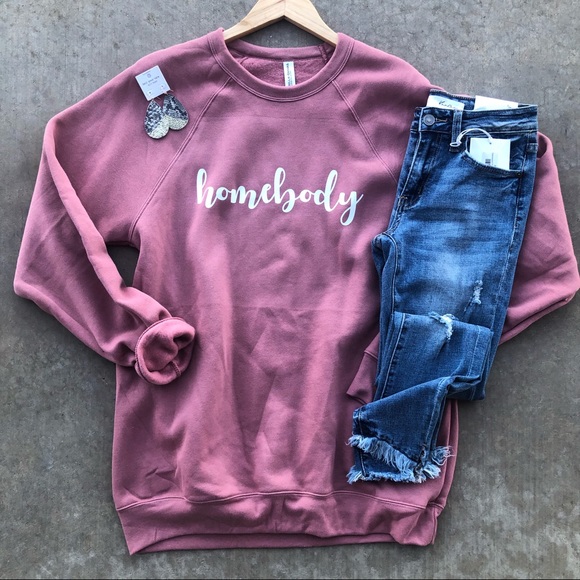 Bella Canvas Sweaters - NEW Homebody Bella + Canvas Sweatshirt